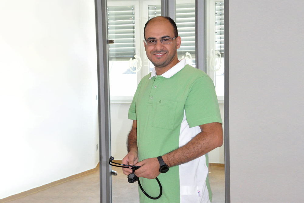Hausarzt Bottrop - Dr. Sharoukh - Team - Osama Al Hussein